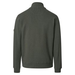 REDMOND Casual Herren Sweatjacke Stehkragen Zipper...