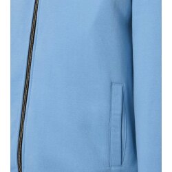 REDMOND Casual Herren Sweatjacke Kapuze Zipper Comfort Blau