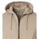REDMOND Casual Herren Sweatjacke Kapuze Zipper Comfort Beige