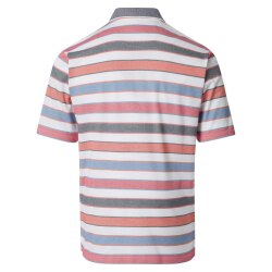 REDMOND Casual Herren Polo-Shirt Kurzarm Comfort Rot...
