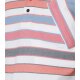 REDMOND Casual Herren Polo-Shirt Kurzarm Comfort Rot gestreift