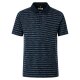 REDMOND Casual Herren Polo-Shirt Kurzarm Marine gestreift
