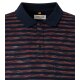 REDMOND Casual Herren Polo-Shirt Kurzarm Comfort Rot gestreift