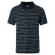 REDMOND Casual Herren Polo-Shirt Kurzarm Comfort Grün gestreift