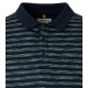 REDMOND Casual Herren Polo-Shirt Kurzarm Comfort Grün gestreift