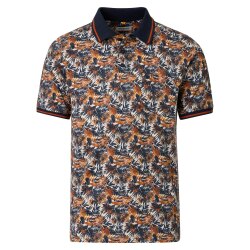 REDMOND Casual Herren Polo-Shirt Kurzarm Comfort Terra...