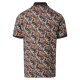 REDMOND Casual Herren Polo-Shirt Kurzarm Comfort Terra Palmen