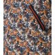 REDMOND Casual Herren Polo-Shirt Kurzarm Comfort Terra Palmen