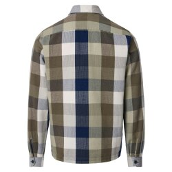 REDMOND Herren Freizeithemd Langarm Kent Comfort-Fit...