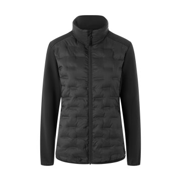 KARLOWSKY Damen Hybrid-Jacke OUTDOOR-PRO Modern-Fit Schwarz