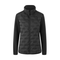 KARLOWSKY Damen Hybrid-Jacke OUTDOOR-PRO Modern-Fit Schwarz