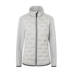 KARLOWSKY Damen Hybrid-Jacke OUTDOOR-PRO Modern-Fit Hellgrau