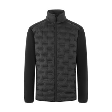KARLOWSKY Herren Hybrid-Jacke OUTDOOR-PRO Modern-Fit Schwarz