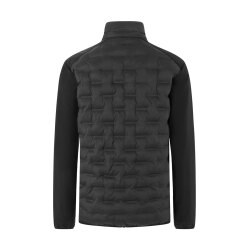 KARLOWSKY Herren Hybrid-Jacke OUTDOOR-PRO Modern-Fit Schwarz