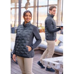 KARLOWSKY Herren Hybrid-Jacke OUTDOOR-PRO Modern-Fit Schwarz