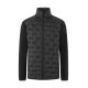 KARLOWSKY Herren Hybrid-Jacke OUTDOOR-PRO Modern-Fit Schwarz