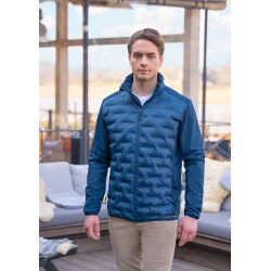 KARLOWSKY Herren Hybrid-Jacke OUTDOOR-PRO Modern-Fit Marine