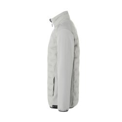 KARLOWSKY Herren Hybrid-Jacke OUTDOOR-PRO Modern-Fit Hellgrau