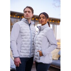 KARLOWSKY Herren Hybrid-Jacke OUTDOOR-PRO Modern-Fit Hellgrau