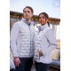 KARLOWSKY Herren Hybrid-Jacke OUTDOOR-PRO Modern-Fit Hellgrau