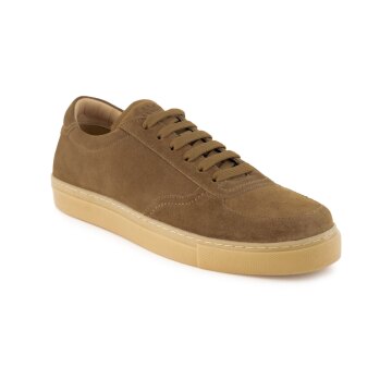 Hamlet ROBBY Herren Sneaker Schnürung Veloursleder Muskat