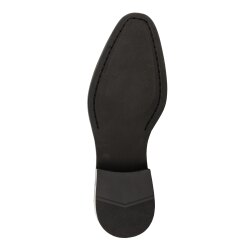 Prime Shoes PEDRO Herren Budapester Glattleder Crust-Black
