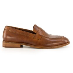 Prime Shoes NIKO Herren Loafer Glattleder Crust-Tan
