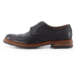 Prime Shoes BOZEN Budapester Schnürschuh Buffalo-Black