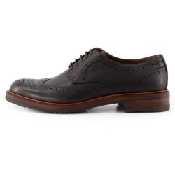 Prime Shoes BOZEN Budapester Vibramsohle Buffalo Dark-Brown
