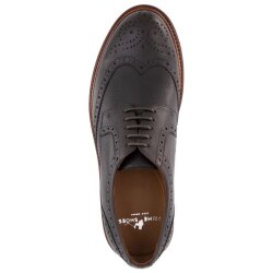 Prime Shoes BOZEN Budapester Vibramsohle Buffalo Dark-Brown