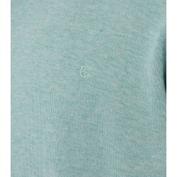 CASAMODA Herren Pullover V-Neck Regular Pima-Baumwolle Mintgrün