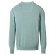 CASAMODA Herren Pullover V-Neck Regular Pima-Baumwolle Mintgrün
