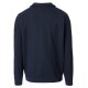CASAMODA Herren Sweat-Troyer Zipper Regular Baumwollmix Marine