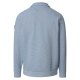 CASAMODA Herren Sweat-Troyer Zipper Regular Baumwollmix Hellblau