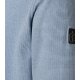 CASAMODA Herren Sweat-Troyer Zipper Regular Baumwollmix Hellblau