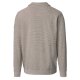 CASAMODA Herren Sweat-Troyer Zipper Regular Baumwollmix Beige