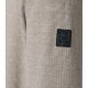 CASAMODA Herren Sweat-Troyer Zipper Regular Baumwollmix Beige