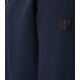 CASAMODA Herren Sweatjacke Stehkragen Zipper Baumwollmix Marine
