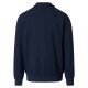 CASAMODA Herren Sweatjacke Stehkragen Zipper Baumwollmix Blau