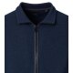 CASAMODA Herren Sweatjacke Stehkragen Zipper Baumwollmix Blau