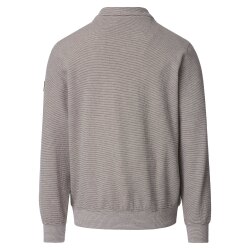 CASAMODA Herren Sweatjacke Stehkragen Zipper Baumwollmix...