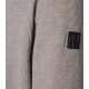 CASAMODA Herren Sweatjacke Stehkragen Zipper Baumwollmix Beige