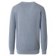 CASAMODA Herren Pullover Langarm Rundhals Baumwolle Hellblau