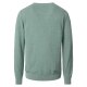 CASAMODA Herren Pullover Langarm Rundhals Regular Baumwolle Grün