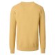 CASAMODA Herren Pullover Langarm Rundhals Regular Baumwolle Gelb