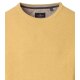 CASAMODA Herren Pullover Langarm Rundhals Regular Baumwolle Gelb