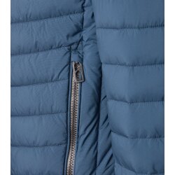 CASAMODA Herren Outdoor-Steppjacke Stehkragen Zipper Blau