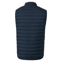 CASAMODA Herren Outdoor-Steppweste Stehkragen Zipper Marine