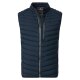 CASAMODA Herren Outdoor-Steppweste Stehkragen Zipper Marine
