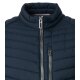 CASAMODA Herren Outdoor-Steppweste Stehkragen Zipper Marine